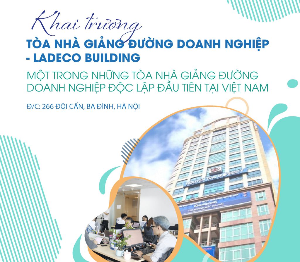 khai trương toà nhà giảng đường doanh nghiệp