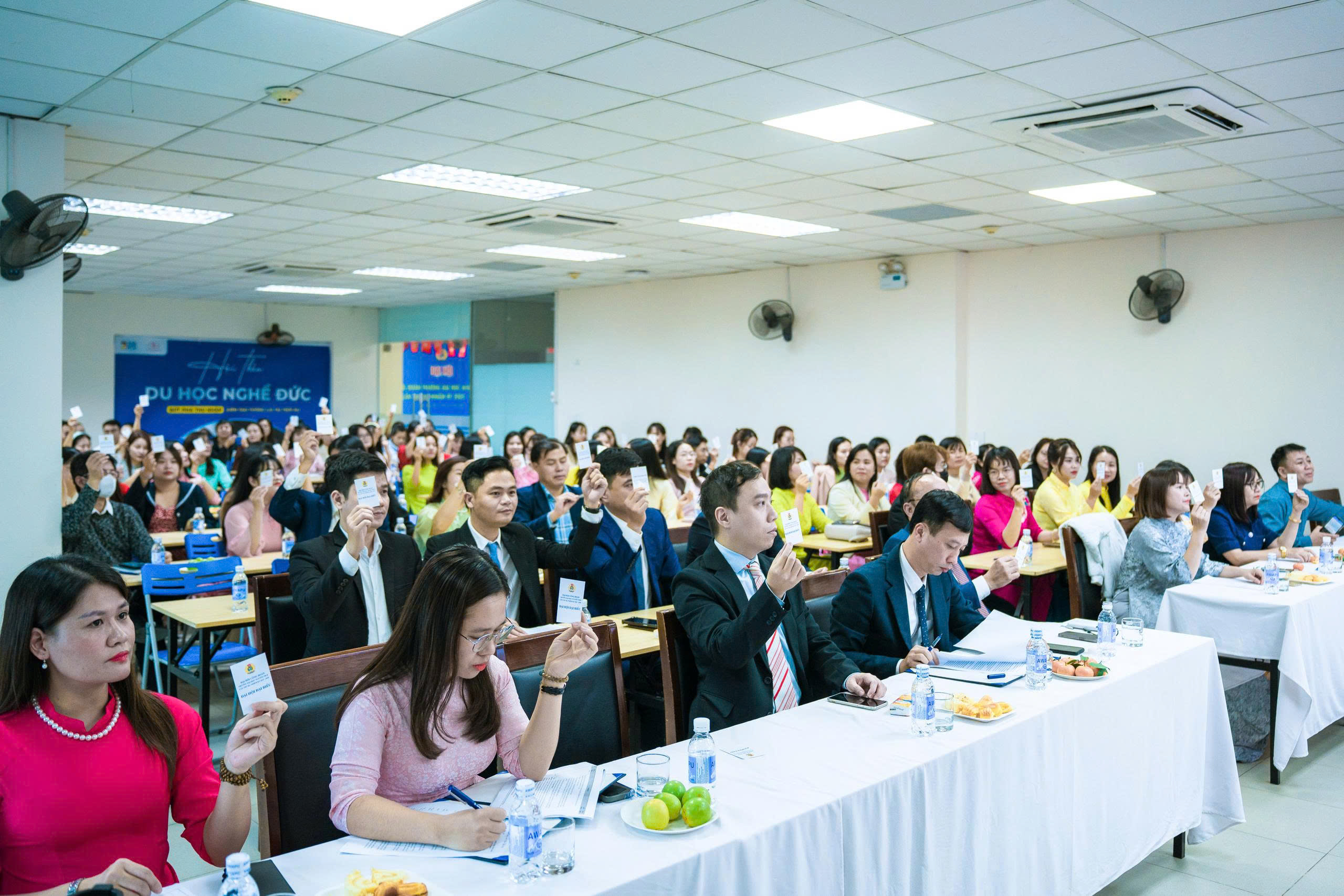 Không khí trang trọng tại Đại hội Công đoàn NTU lần thứ III (2025–2030)