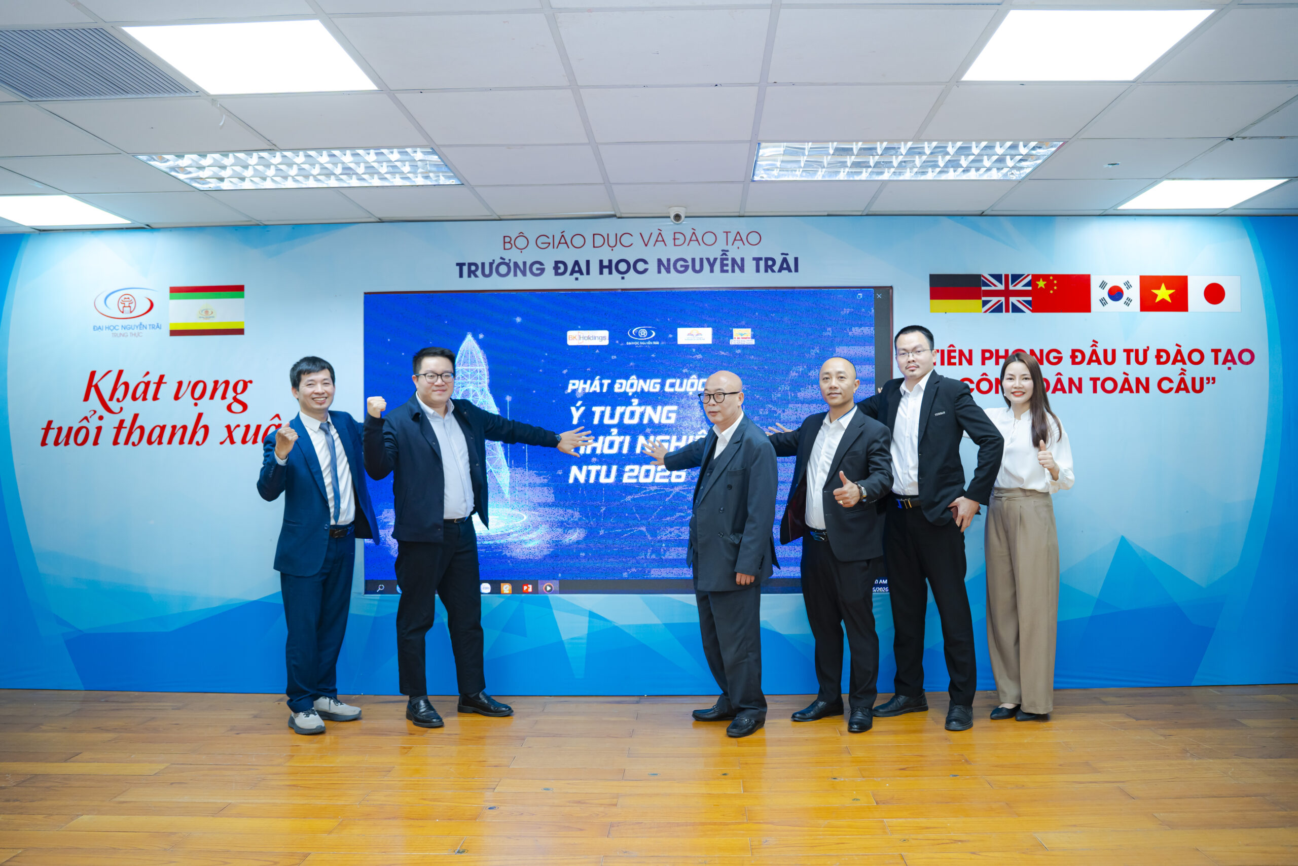 Trường Đại học Nguyễn Trãi chính thức phát động Cuộc thi “Ý tưởng Khởi nghiệp Sáng tạo NTU 2026”, mở ra sân chơi sáng tạo và thực tiễn dành cho sinh viên toàn trường