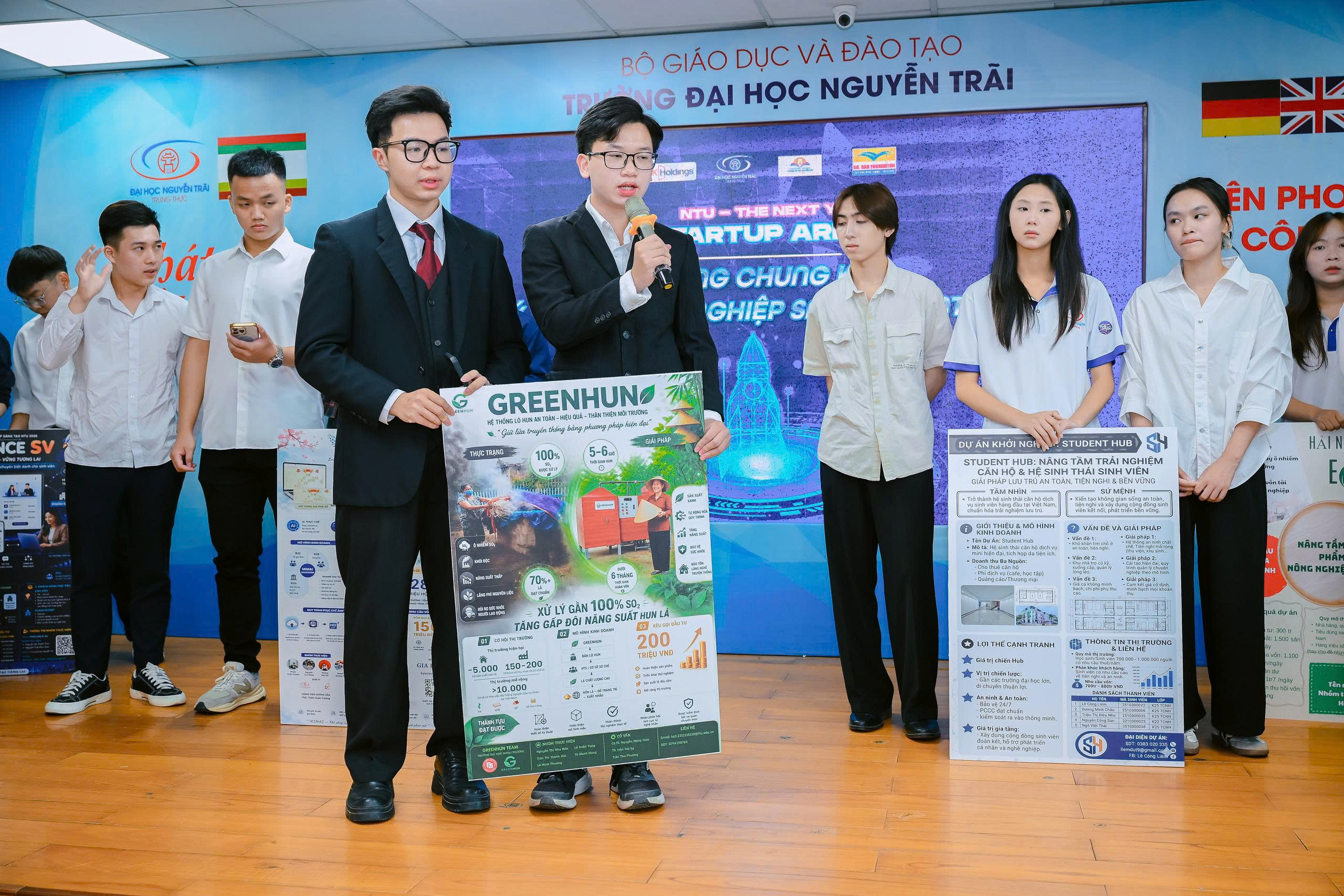 kyucsovn.com Chung kết Cuộc thi "Ý tưởng Khởi nghiệp Sáng tạo NTU 2026" khép lại với nhiều dự án sáng tạo, giàu tính ứng dụng và tinh thần khởi nghiệp của sinh viên Trường Đại học Nguyễn Trãi.